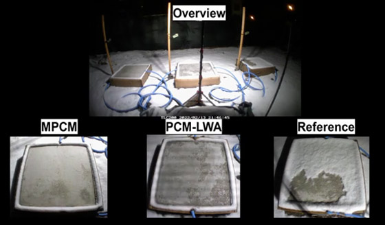 صورة رقم 2 - علماء يطورون خرسانة يمكنها إذابة الثلوج من تلقاء نفسها.. فيديو صورة رقم 2 - علماء يطورون خرسانة يمكنها إذابة الثلوج من تلقاء نفسها.. فيديو