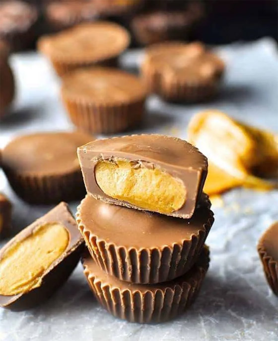 إليكم طريقة تحضير أكواب زبدة الفول السوداني اللذيذة صورة رقم 6