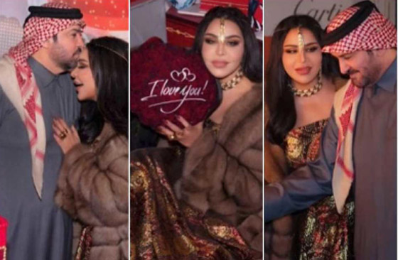 مبارك الهاجري يفاجئ أحلام بالورود والهدايا وعيد ميلاد رومانسي والفنانة تؤكد: أنا وهو روح وجسد واحد! صورة رقم 7