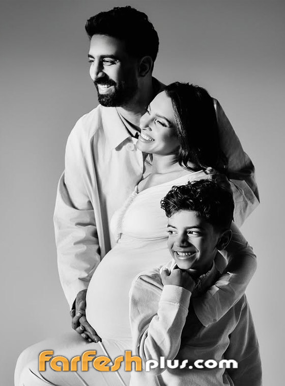 كارمن سليمان ومصطفى جاد يُرزقان بمولودها الثاني.. والبالونات الزهرية تؤكد أنها (بنت) صورة رقم 10