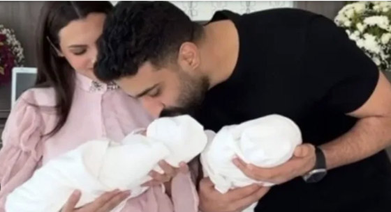 بعد يومين من ولادتها، كارمن سلمان تكشف مفاجاة إنجابها توأم بنات: تاليا وتمارا صورة رقم 8