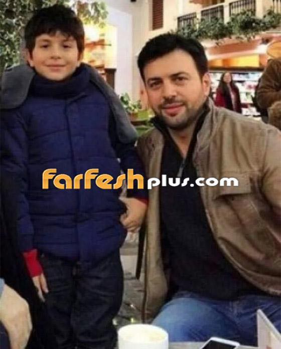 أجمل صور نجم مسلسلات رمضان تيم حسن مع زوجته وفاء الكيلاني وطليقته ديمة بياعة وولديه فهد وورد صورة رقم 5