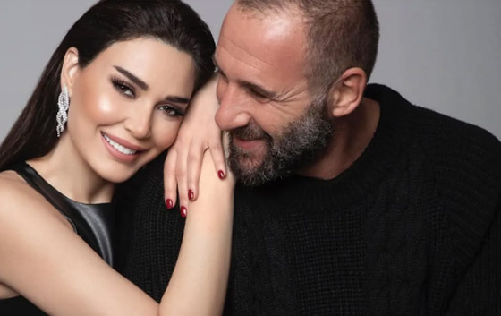 سيرين عبدالنور تطهو ملوخية في مطبخها وتصوّر حلقة خاصّة مع زوجها صورة رقم 1