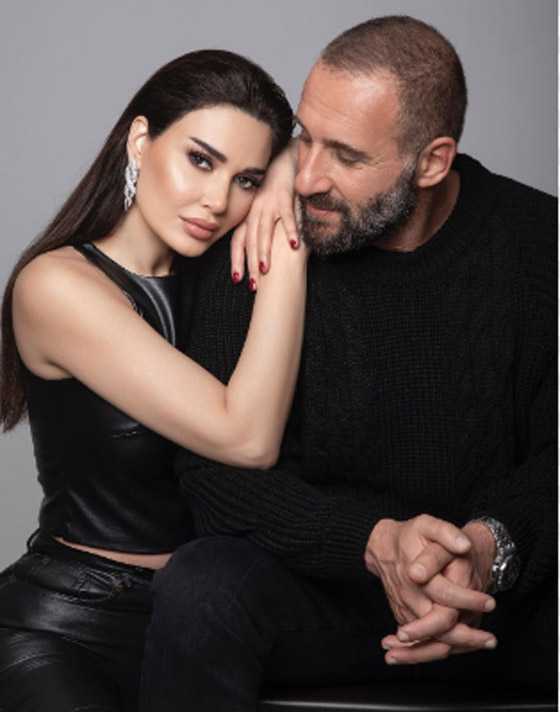 سيرين عبدالنور تطهو ملوخية في مطبخها وتصوّر حلقة خاصّة مع زوجها صورة رقم 5