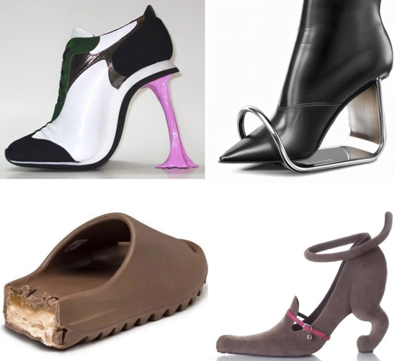 صورة رقم 8 - بالصور: أغرب صيحات الأحذية المبتكرة في عالم الموضة صورة رقم 8 - بالصور: أغرب صيحات الأحذية المبتكرة في عالم الموضة