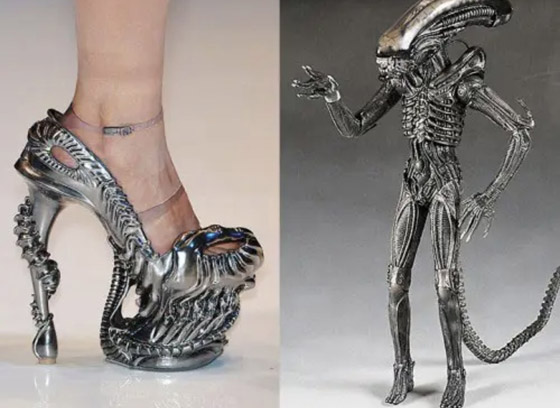 صورة رقم 3 - بالصور: أغرب صيحات الأحذية المبتكرة في عالم الموضة صورة رقم 3 - بالصور: أغرب صيحات الأحذية المبتكرة في عالم الموضة