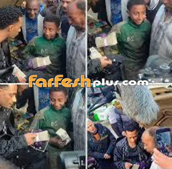 محمد رمضان يجبر بخاطر الفقراء: فاجأ طفلا صبي ميكانيكي وعجوزا جامع قمامة بـ100 ألف جنيه لكل منهما! صورة رقم 2