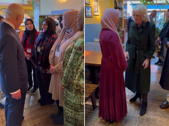 ملك وملكة بريطانيا يساعدان في تجهيزات رمضان.. فيديو وصور صورة رقم 9 ملك وملكة بريطانيا يساعدان في تجهيزات رمضان.. فيديو وصور صورة رقم 9