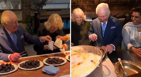 ملك وملكة بريطانيا يساعدان في تجهيزات رمضان.. فيديو وصور صورة رقم 10 ملك وملكة بريطانيا يساعدان في تجهيزات رمضان.. فيديو وصور صورة رقم 10