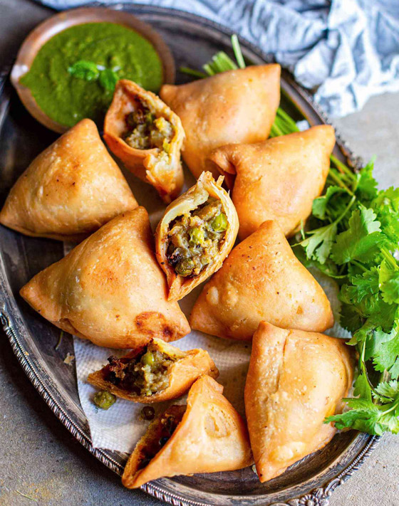 إليكم طريقة تحضير سمبوسة بالخضراوات الهندية الطيبة صورة رقم 6