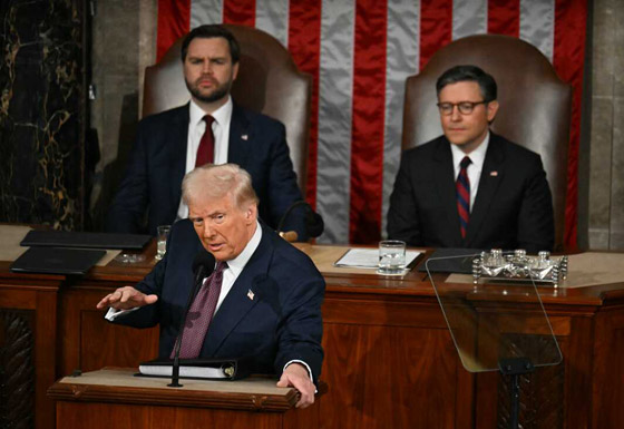 ماذا قال ترامب في أطول خطاب لرئيس أمريكي أمام الكونغرس؟ صورة رقم 5 ماذا قال ترامب في أطول خطاب لرئيس أمريكي أمام الكونغرس؟ صورة رقم 5