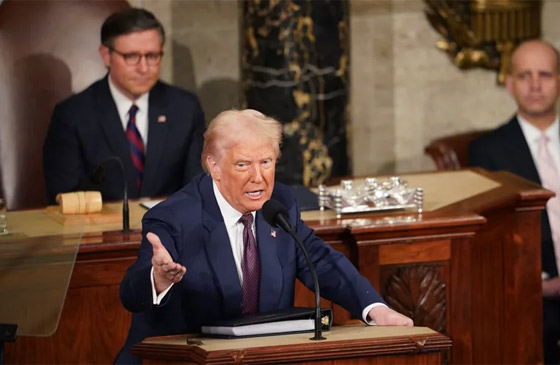 ماذا قال ترامب في أطول خطاب لرئيس أمريكي أمام الكونغرس؟ صورة رقم 1 ماذا قال ترامب في أطول خطاب لرئيس أمريكي أمام الكونغرس؟ صورة رقم 1