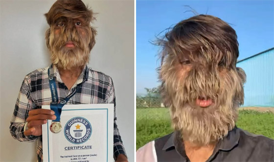 شاب هندي يدخل موسوعة غينيس بسبب 