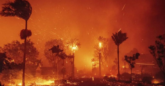 أعاصير وحرائق غابات وعواصف رملية في الولايات المتحدة تُخلّف قتلى وأضراراً جسيمة صورة رقم 3