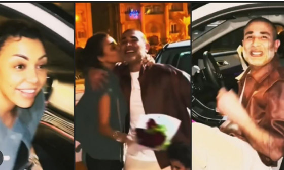 أحمد سعد يهدي زوجته علياء سيارة فاخرة على أنغام ألف مرة..   صورة رقم 4