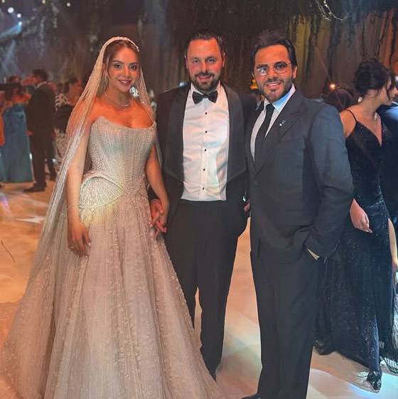 جورج وسوف يحتفل بزفاف ابنه حاتم بحضور النجوم ويغني مع راغب علامة صورة رقم 4