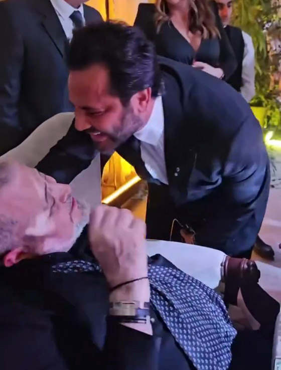 جورج وسوف يحتفل بزفاف ابنه حاتم بحضور النجوم ويغني مع راغب علامة صورة رقم 3