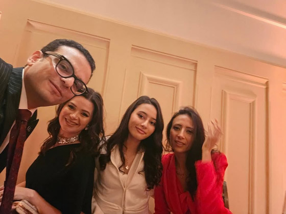 دعوة عشاء من الرئيس الفرنسي ماكرون لنجوم الفن منهم ليلى علوي، هند صبري وحسين فهمي صورة رقم 4