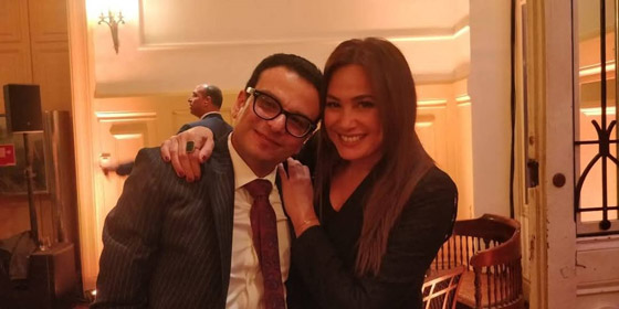 دعوة عشاء من الرئيس الفرنسي ماكرون لنجوم الفن منهم ليلى علوي، هند صبري وحسين فهمي صورة رقم 6