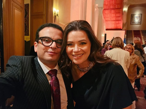 دعوة عشاء من الرئيس الفرنسي ماكرون لنجوم الفن منهم ليلى علوي، هند صبري وحسين فهمي صورة رقم 3