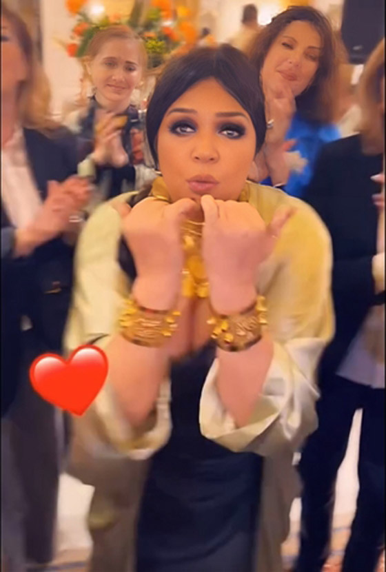 فيفي عبده تحتفل بعيد ميلادها الـ 73 بحضور يسرا ولبلبة صورة رقم 1