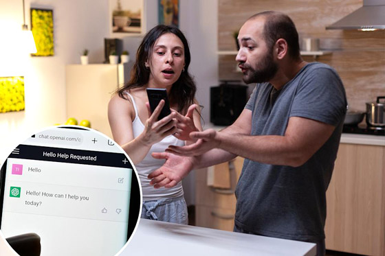 ChatGPT يقرأ بالفنجان ويسبب طلاق يونانية من زوجها صورة رقم 1 ChatGPT يقرأ بالفنجان ويسبب طلاق يونانية من زوجها صورة رقم 1