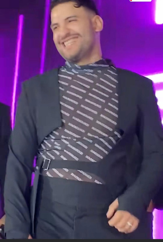 مغني المهرجانات مسلم يظهر بإطلالة غريبة في حفل زفافه ويثير الجدل! صورة رقم 5