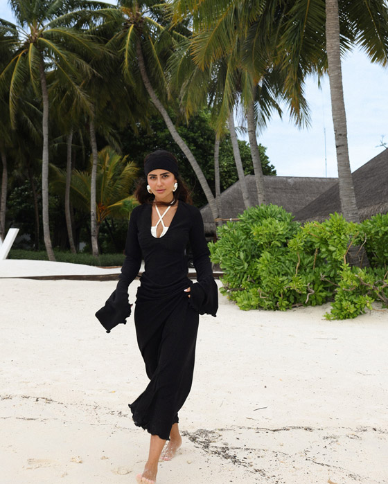 صور أجمل اللحظات مع النجمات أثناء رحلاتهن لجزر المالديف صورة رقم 7