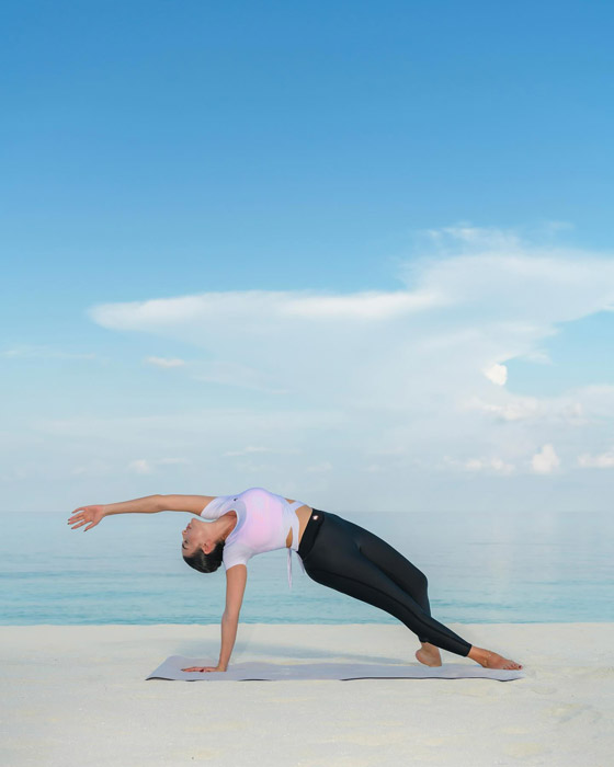 صور أجمل اللحظات مع النجمات أثناء رحلاتهن لجزر المالديف صورة رقم 11