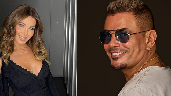 بعد ان أهدته وردة صفراء.. نانسي عجرم تفاجئ نجمها المفضل عمرو دياب صورة رقم 2