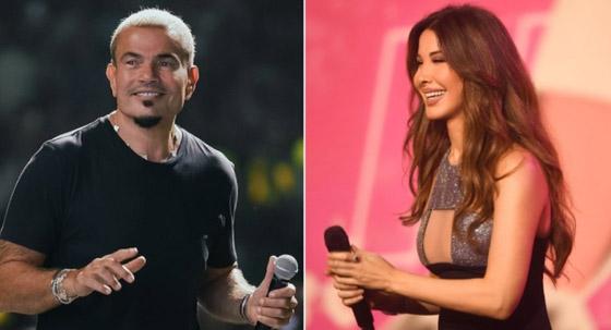 بعد ان أهدته وردة صفراء.. نانسي عجرم تفاجئ نجمها المفضل عمرو دياب صورة رقم 3