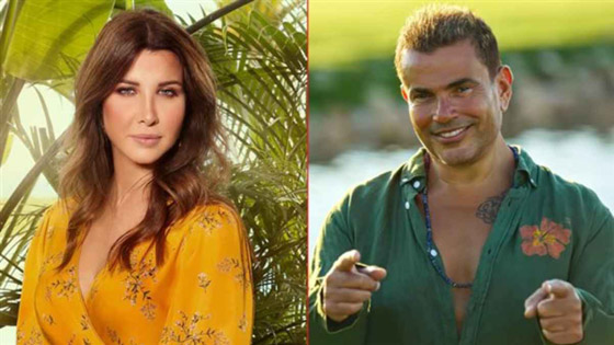 بعد ان أهدته وردة صفراء.. نانسي عجرم تفاجئ نجمها المفضل عمرو دياب صورة رقم 4