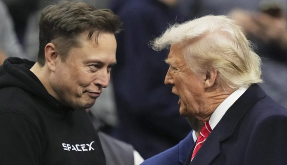 ترامب يلمح لإلغاء عقود شركات ماسك.. ترامب يلمح لإلغاء عقود شركات ماسك..
