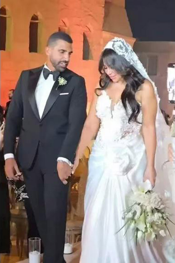 زفاف ماهيتاب ابنة ماجد المصري للمرة الثانية، ووالدها يبكي تأثرا صورة رقم 2