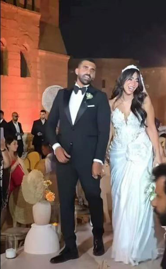 زفاف ماهيتاب ابنة ماجد المصري للمرة الثانية، ووالدها يبكي تأثرا صورة رقم 4
