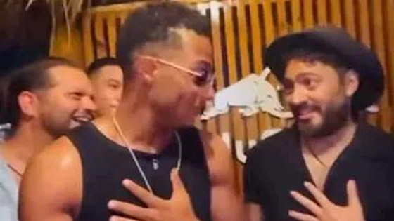 محمد رمضان يفاجئ تامر حسني ويغني له (نمبر وان)! صورة رقم 2