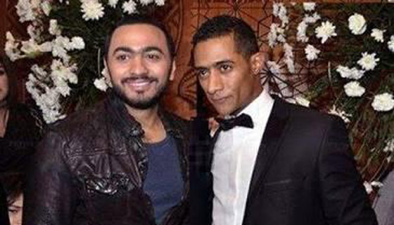 محمد رمضان يفاجئ تامر حسني ويغني له (نمبر وان)! صورة رقم 1