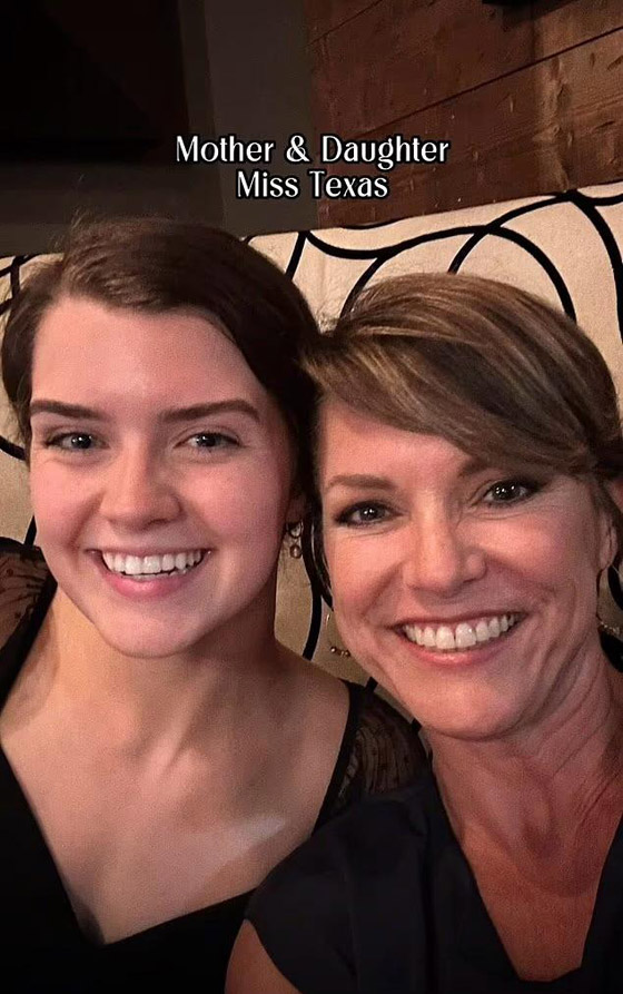 لأول مرة في التاريخ: ام وابنتها تفوزان بنفس تاج ملكة جمال تكساس بفارق 31 عاما! صورة رقم 1