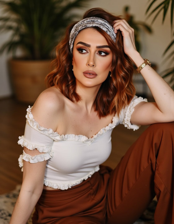 غادة عبد الرازق في جلسة تصوير مزيفة.. ما الحكاية؟ صورة رقم 2