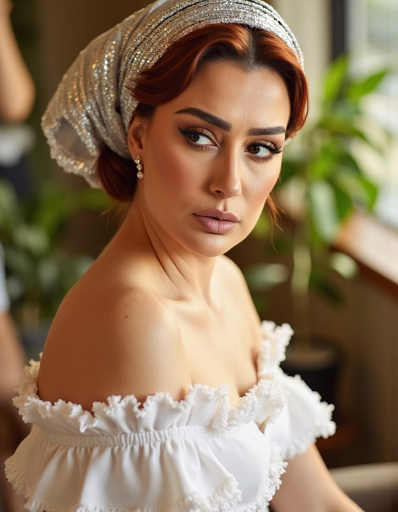 غادة عبد الرازق في جلسة تصوير مزيفة.. ما الحكاية؟ صورة رقم 4