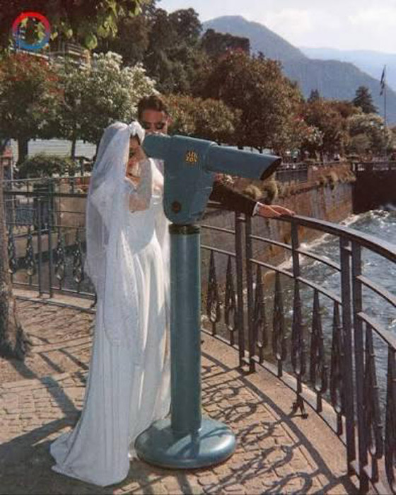 هيفاء وهبي متألقة بفستان زفاف ابيض على ضفاف بحيرة كومو بإيطاليا صورة رقم 3