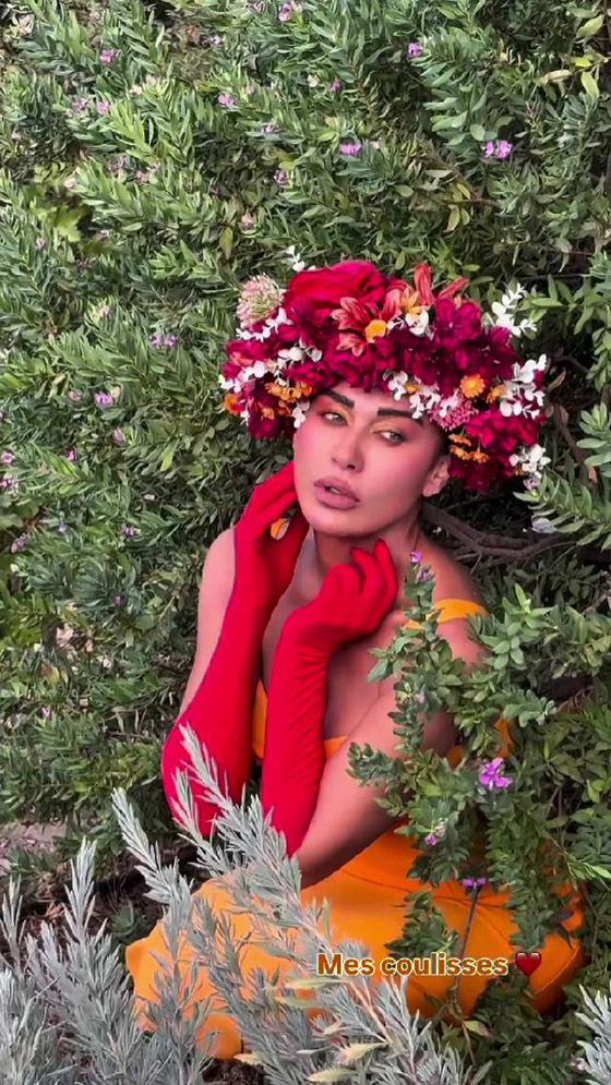 نادين الراسي بإطلالة جريئة وغريبة.. والجمهور يمنحها أوسكار أغرب إطلالات!! صورة رقم 2