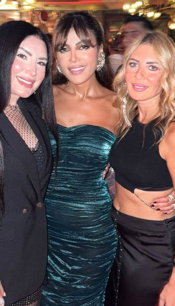 النجوم يحتفلون مع ريهام حجاج بعيد ميلادها، وماجد المصري يثير الجدل بقميص شفاف! صورة رقم 4