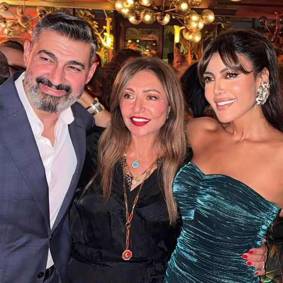 النجوم يحتفلون مع ريهام حجاج بعيد ميلادها، وماجد المصري يثير الجدل بقميص شفاف! صورة رقم 10