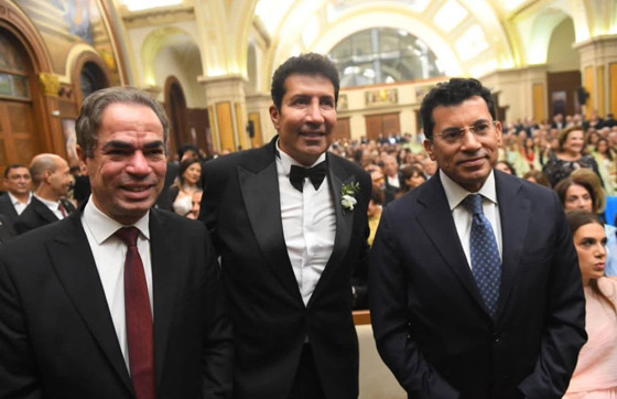 حفل زفاف نجل هاني رمزي: حضور العديد من نجوم الفن ووزير الرياضة صورة رقم 13 حفل زفاف نجل هاني رمزي: حضور العديد من نجوم الفن ووزير الرياضة صورة رقم 13