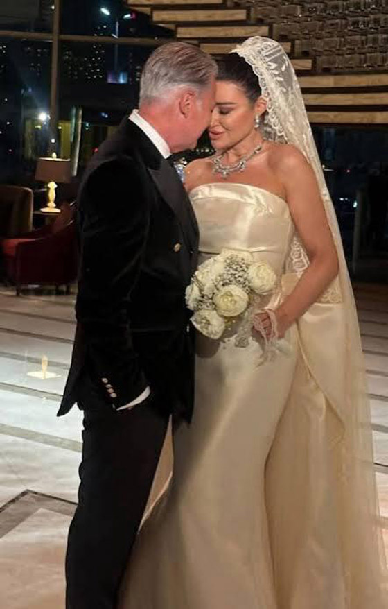 لقطات من حفل زفاف الفنانة أروى جودة برجل أعمال إيطالي صورة رقم 3