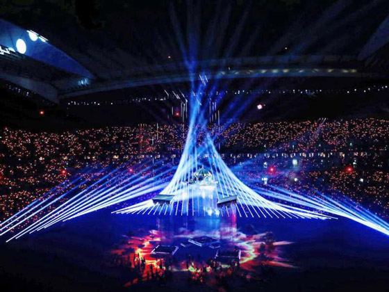 محمد شاكر، رشيد عساف ورولا عازر ابنة الناصرة يتألقون بافتتاح بطولة كأس العرب بقطر صورة رقم 4