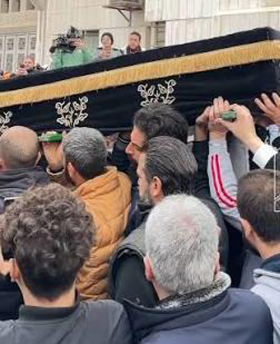 تشييع الفنانة هدى شعراوي لمثواها الأخير.. تفاصيل مروعة عن مقتلها! صورة رقم 2