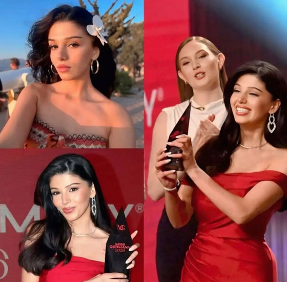 حسناء من أصول سورية تفوز بتاج ملكة جمال ألمانيا 2026 ومتنافستان محجبتان تصلان للنهائيات صورة رقم 1