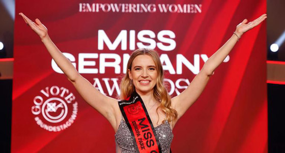 حسناء من أصول سورية تفوز بتاج ملكة جمال ألمانيا 2026 ومتنافستان محجبتان تصلان للنهائيات صورة رقم 3